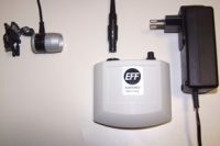 LED light clip with Li-Ion rechargeable battery pack  and charger